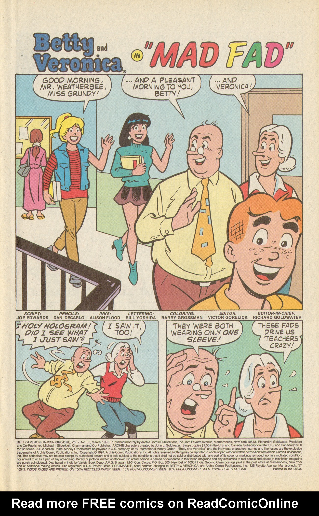 Read online Betty and Veronica (1987) comic -  Issue #85 - 3