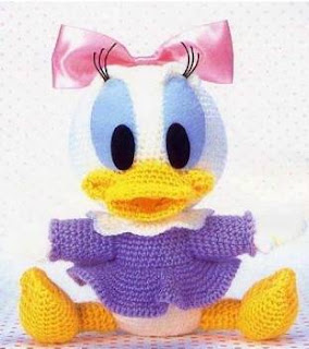 PATRON GRATIS DAISY | EL PATO DONALD AMIGURUMI 38546