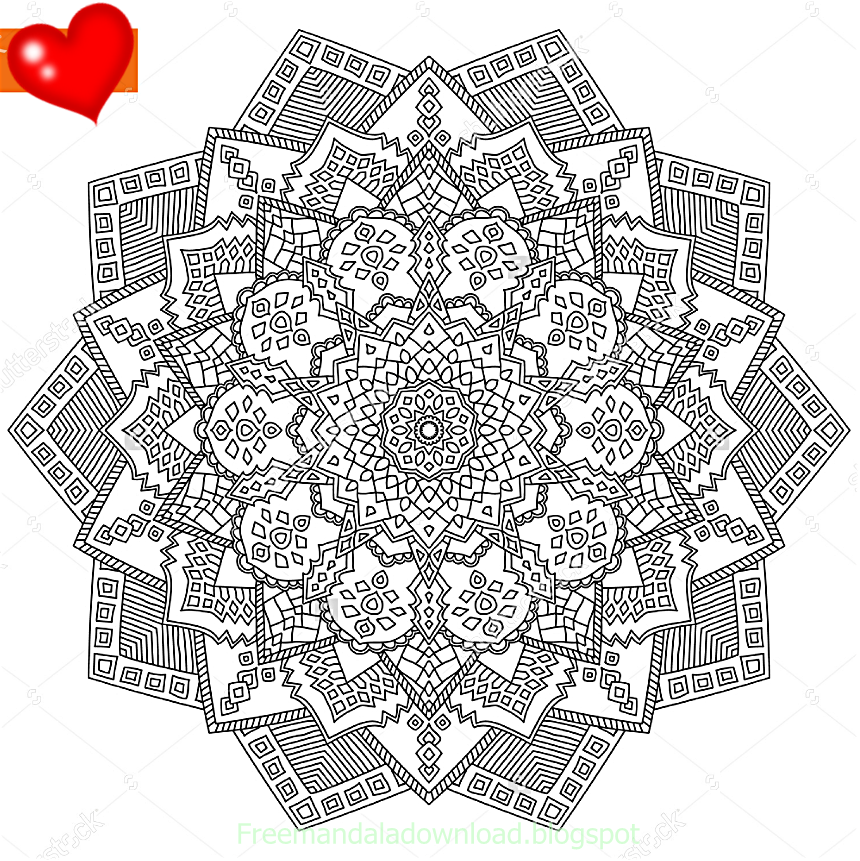 Free Mandala Floral Background Design Free Malvorlagen