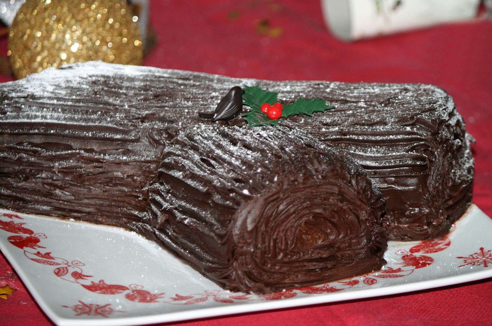 lauralovescakes yule log twelve days of christmas origins