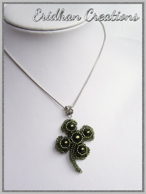 four-leaf clover pendant