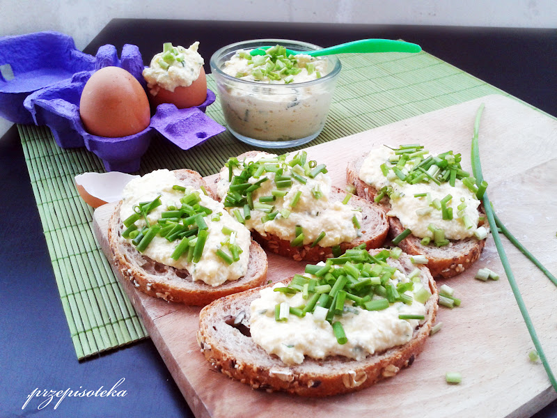PrzepisoTeka Pasta jajeczna na kanapki