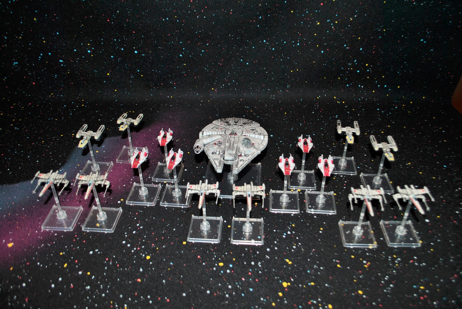 Jay's Wargaming Madness: Star Wars X-Wing Miniatures - Set Complete