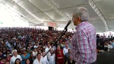 Video: AMLO promete cancelar Reforma Educativa de EPN; 