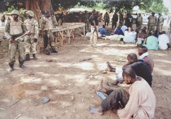 captured boko haram members