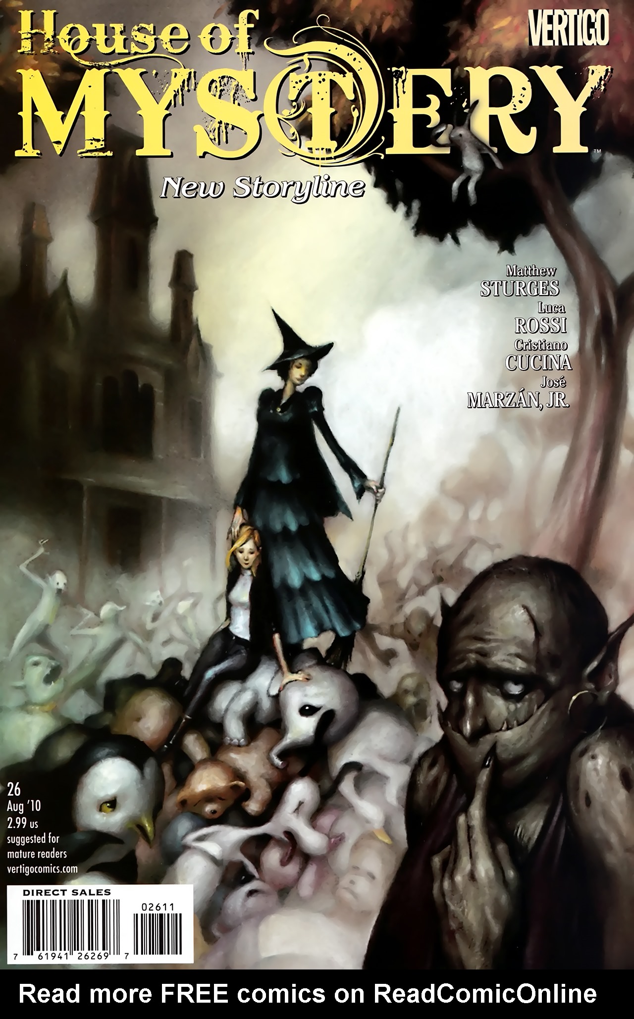 Read online House of Mystery (2008) comic -  Issue #26 - 1