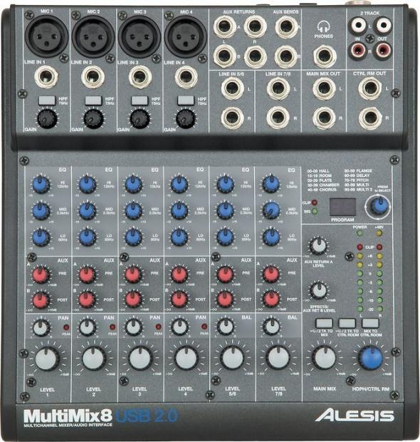 SETI® Systems blog: Alesis MultiMix USB FX Review