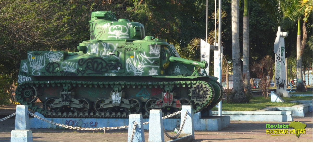 tanque de guerra m3 pichado em São Gonçalo