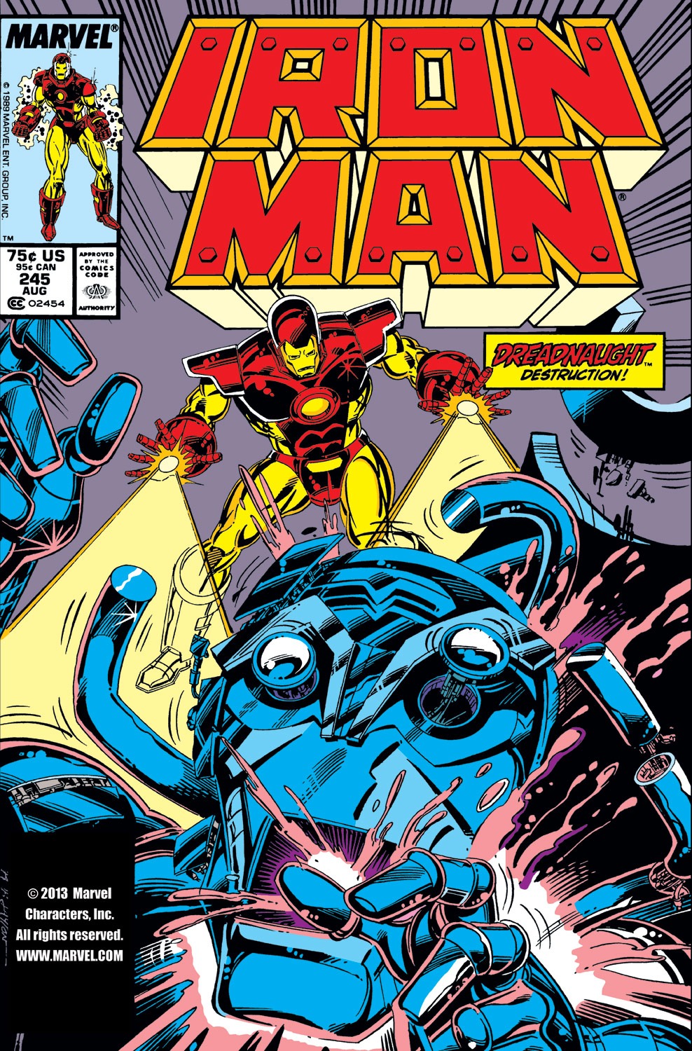 Read online Iron Man (1968) comic -  Issue #245 - 1