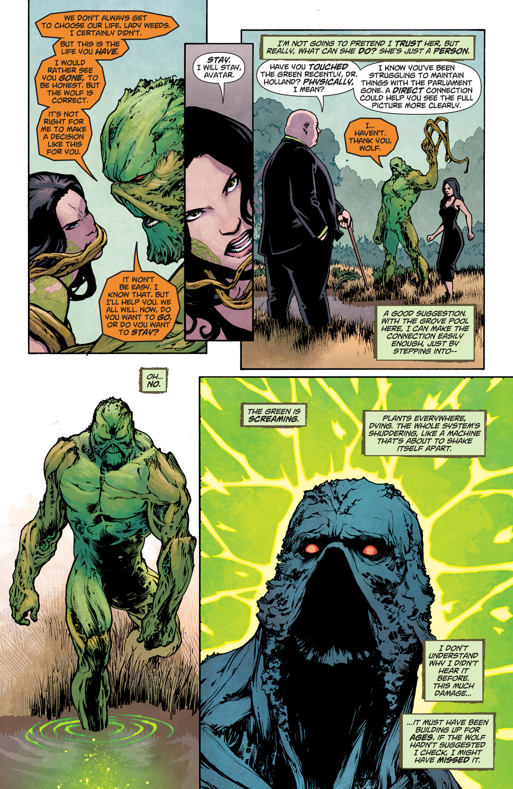 Read online Swamp Thing (2011) comic -  Issue #33 - 4