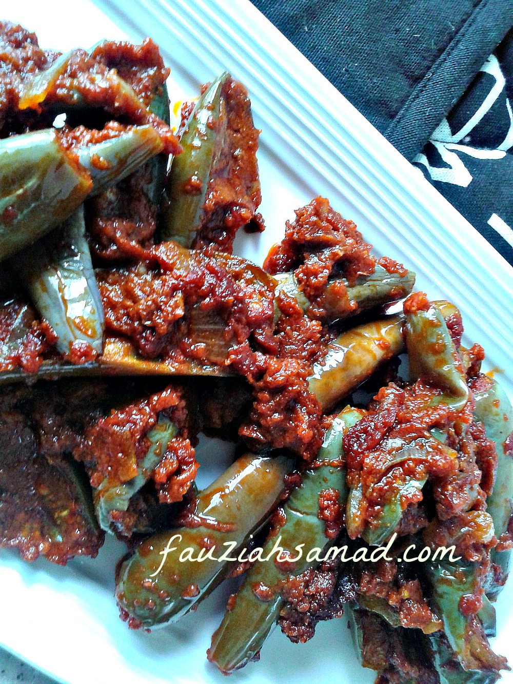 Kari Ketam Vs Sambal Terung Fauziahsamadcom