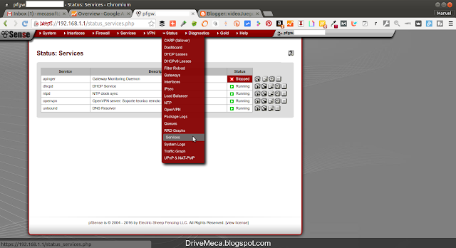 DriveMeca configurando OpenVPN en pfSense paso a paso