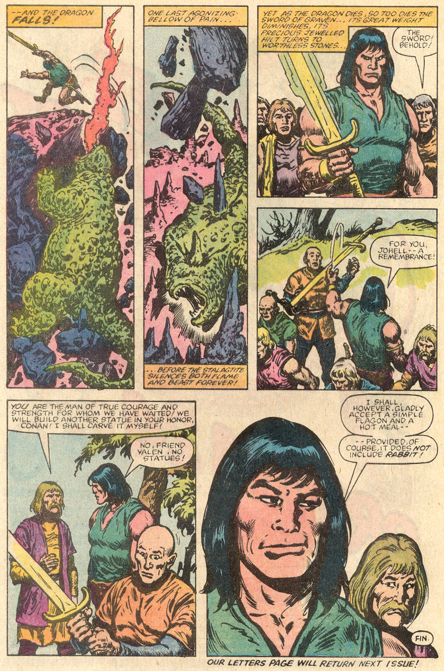 Read online Conan the Barbarian (1970) comic -  Issue #144 - 23