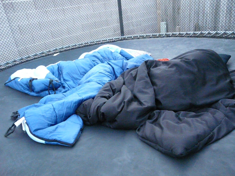 The &ldquo;Secret&rdquo; is Gratitude: Sleeping on the Trampoline - Another First