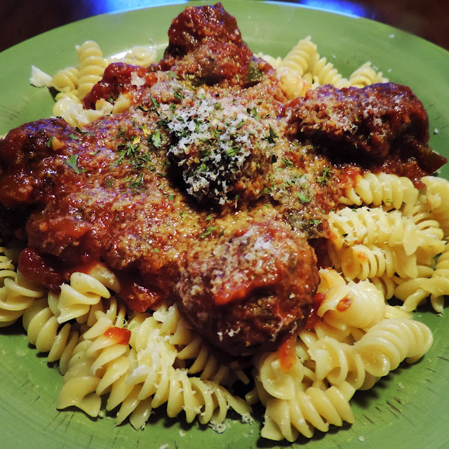 Meatballs in Marinara... The Kitchen Wife