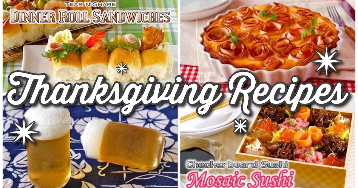 15 Thanksgiving Foods and Desserts Ideas | Japanese Cooking Video
