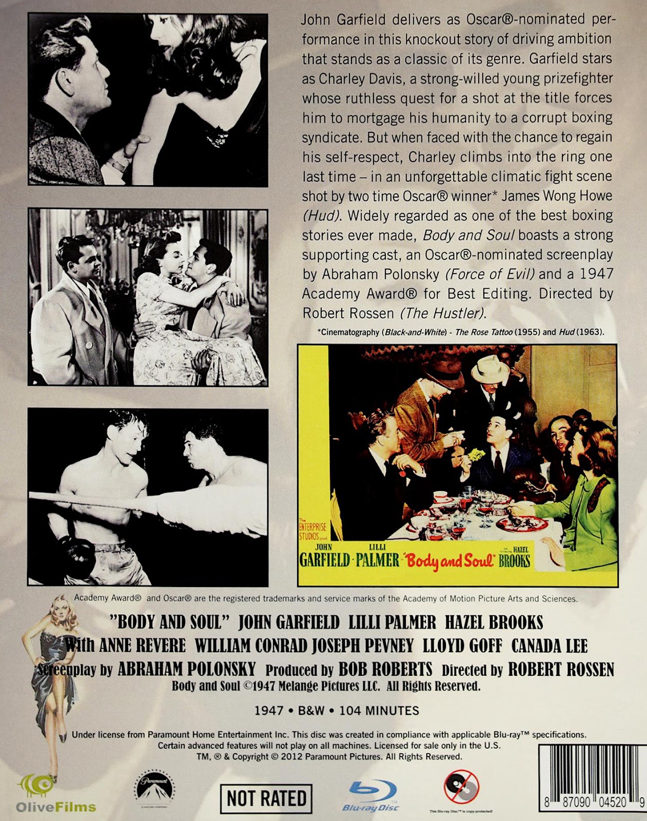 bluray and dvd covers OLIVE FILMS BLURAYS