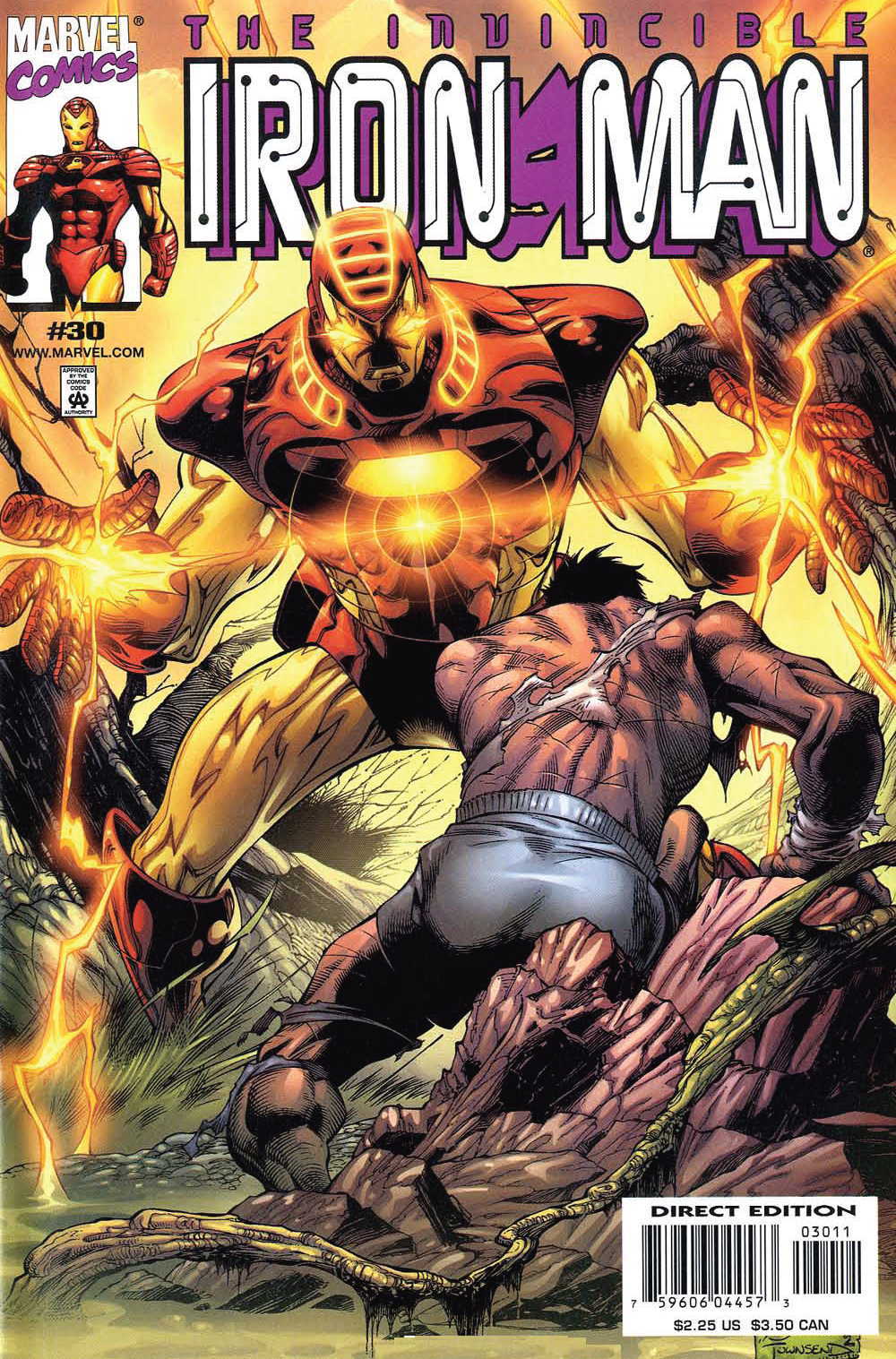 Read online Iron Man (1998) comic -  Issue #30 - 1