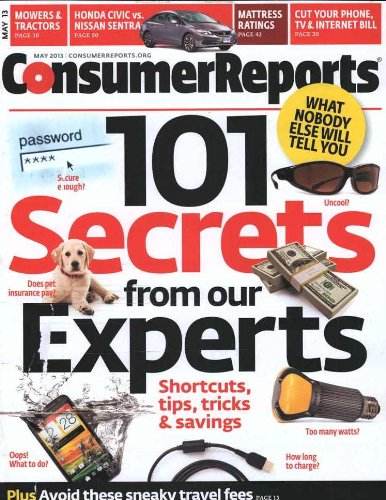 Coupon STL: Consumer Reports Magazine Subscription - $16.99/year