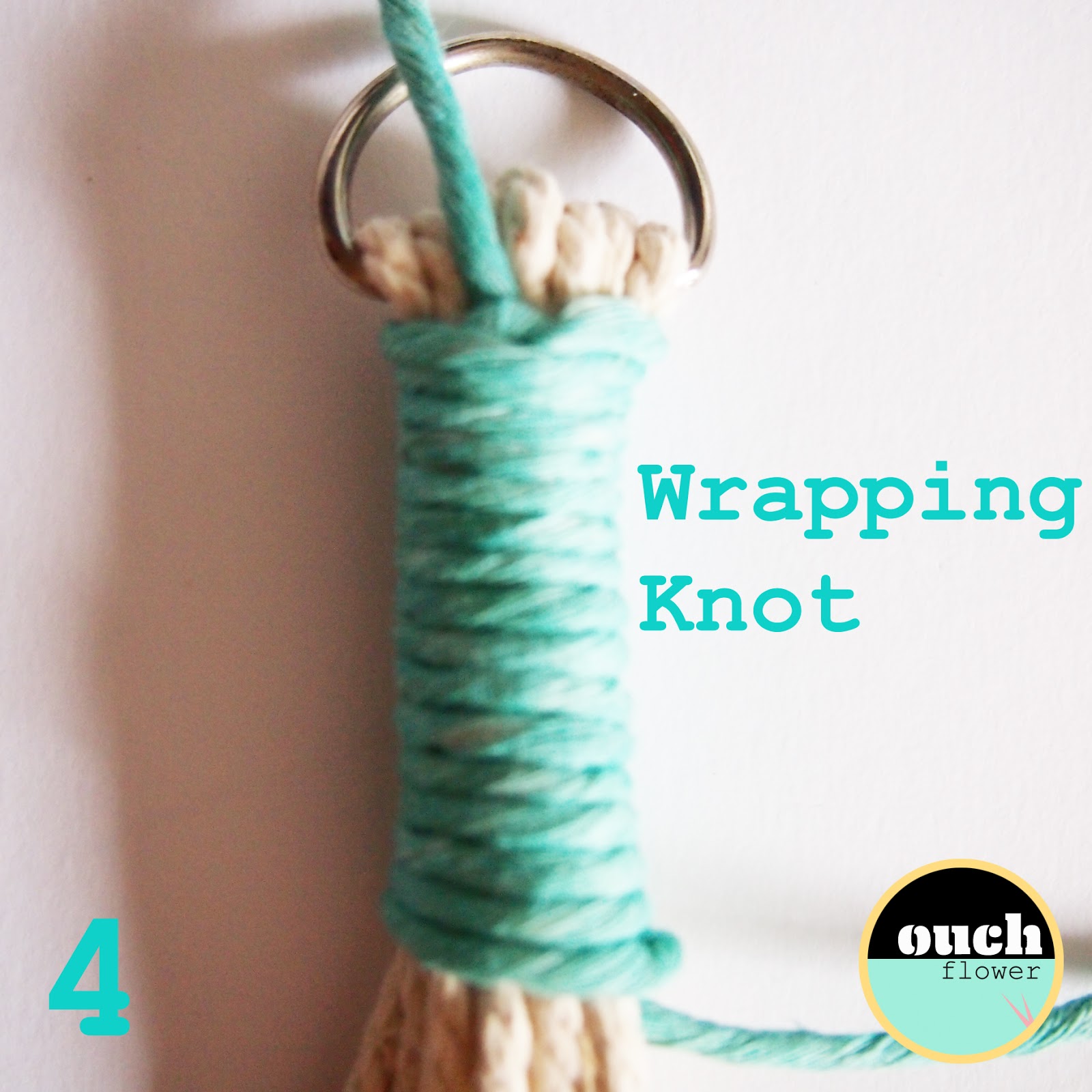 ouch flower KNOT SCHOOL.....Knot 6