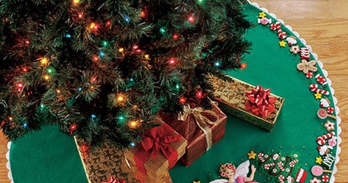 christmas craft collection sugar plum fairy christmas tree skirt felt kit - Christmas Tree Decorating Ensemble Kits christmas craft collection sugar plum fairy christmas tree skirt felt kit - Christmas Tree Decorating Ensemble Kits
