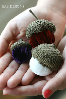 ghiande in stoffa realizzato in cucito creativo con cappello ghianda vero ghiande in stoffa realizzato in cucito creativo con cappello ghianda vero