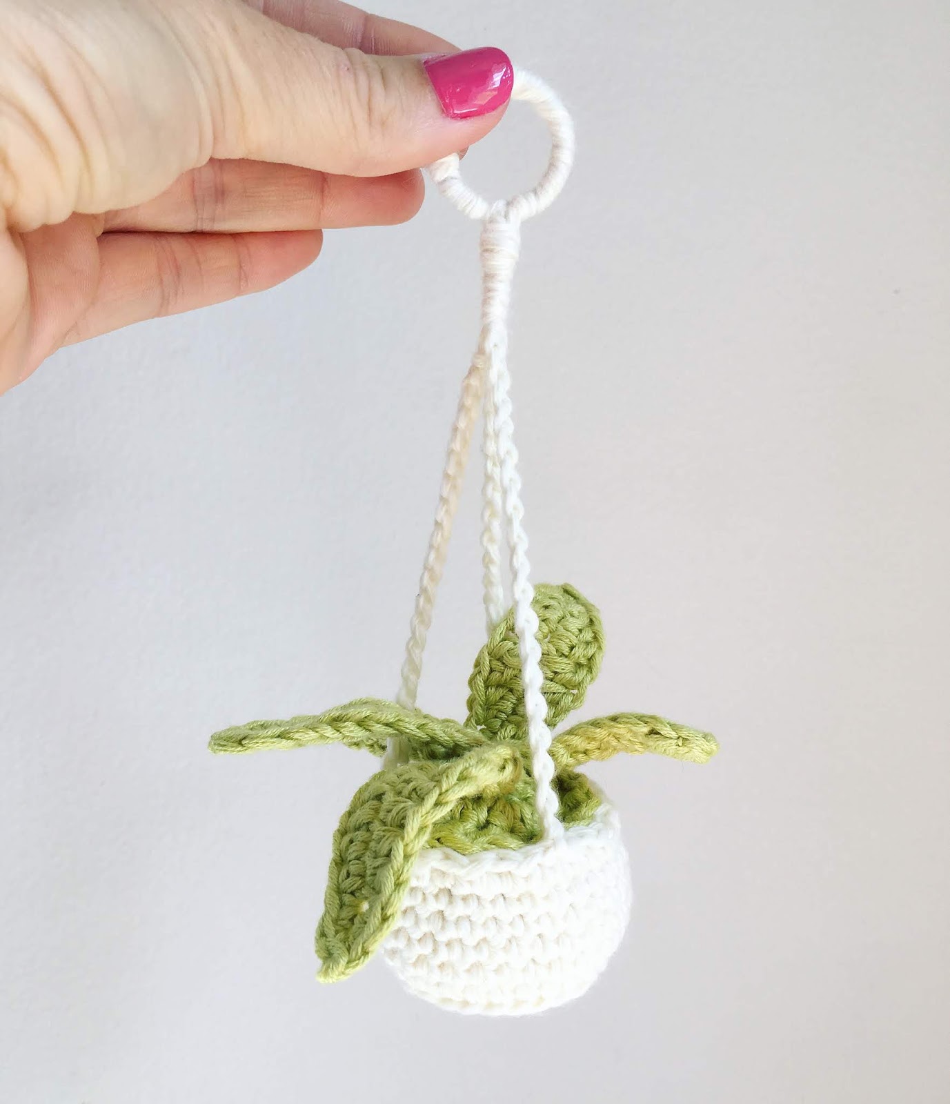 Crochet Hanging Vines with Flowers  Crochet Hanging Plant Tutorial 