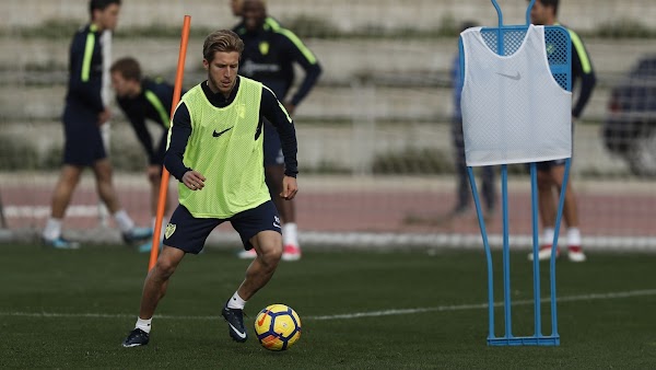 Málaga, Keko fue ausencia en el entrenamiento de hoy