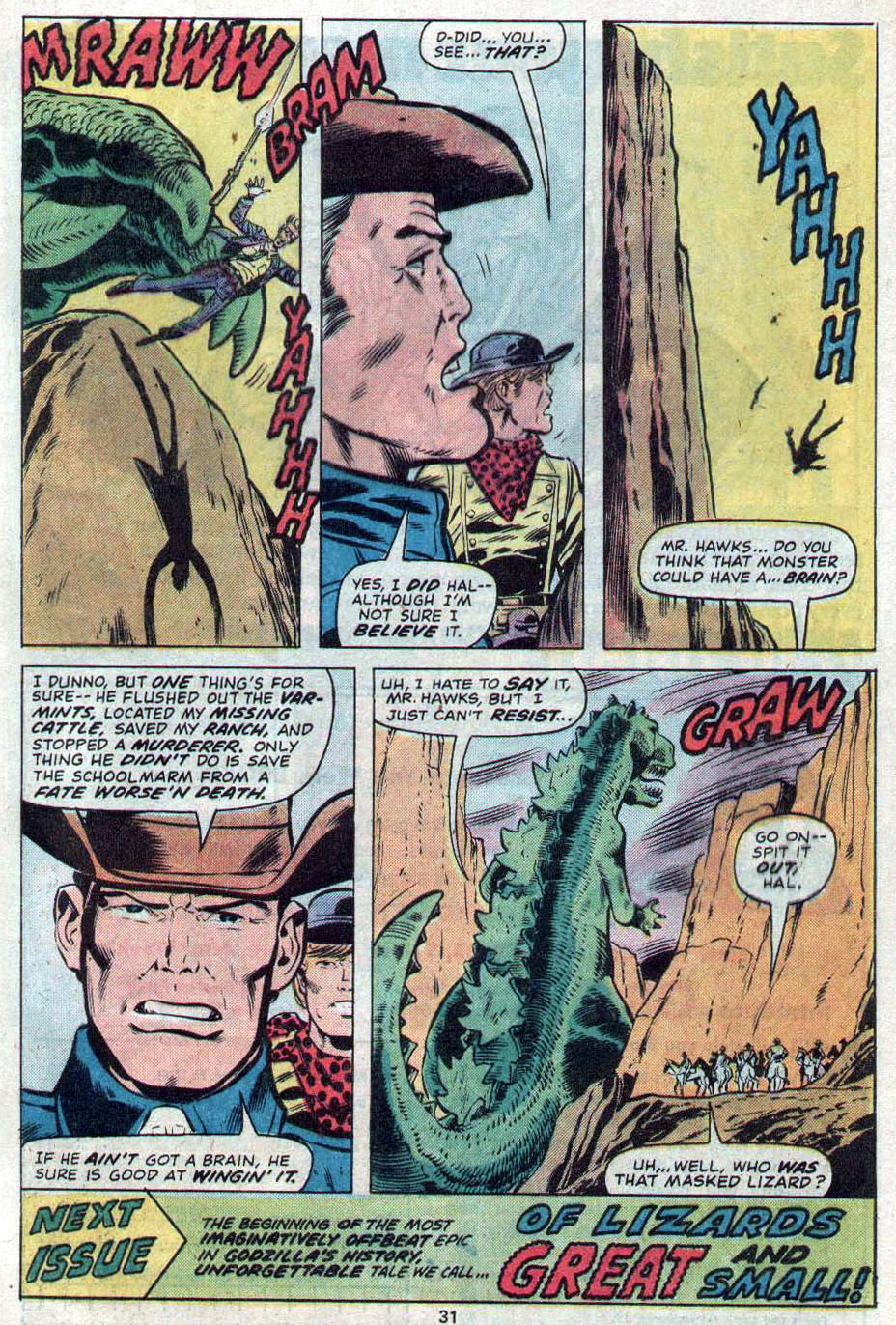 Read online Godzilla (1977) comic -  Issue #16 - 18