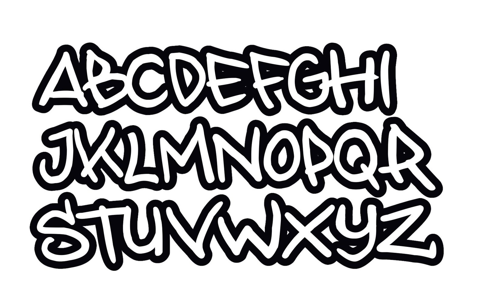 Cool Graffiti Letter T