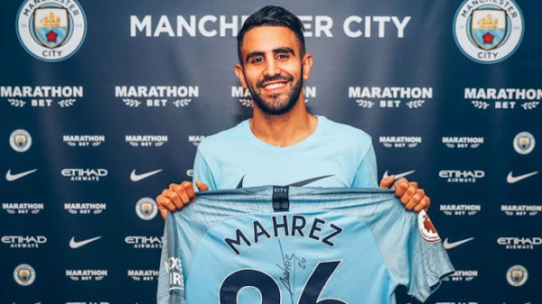 Oficial: El Manchester City ficha a Mahrez