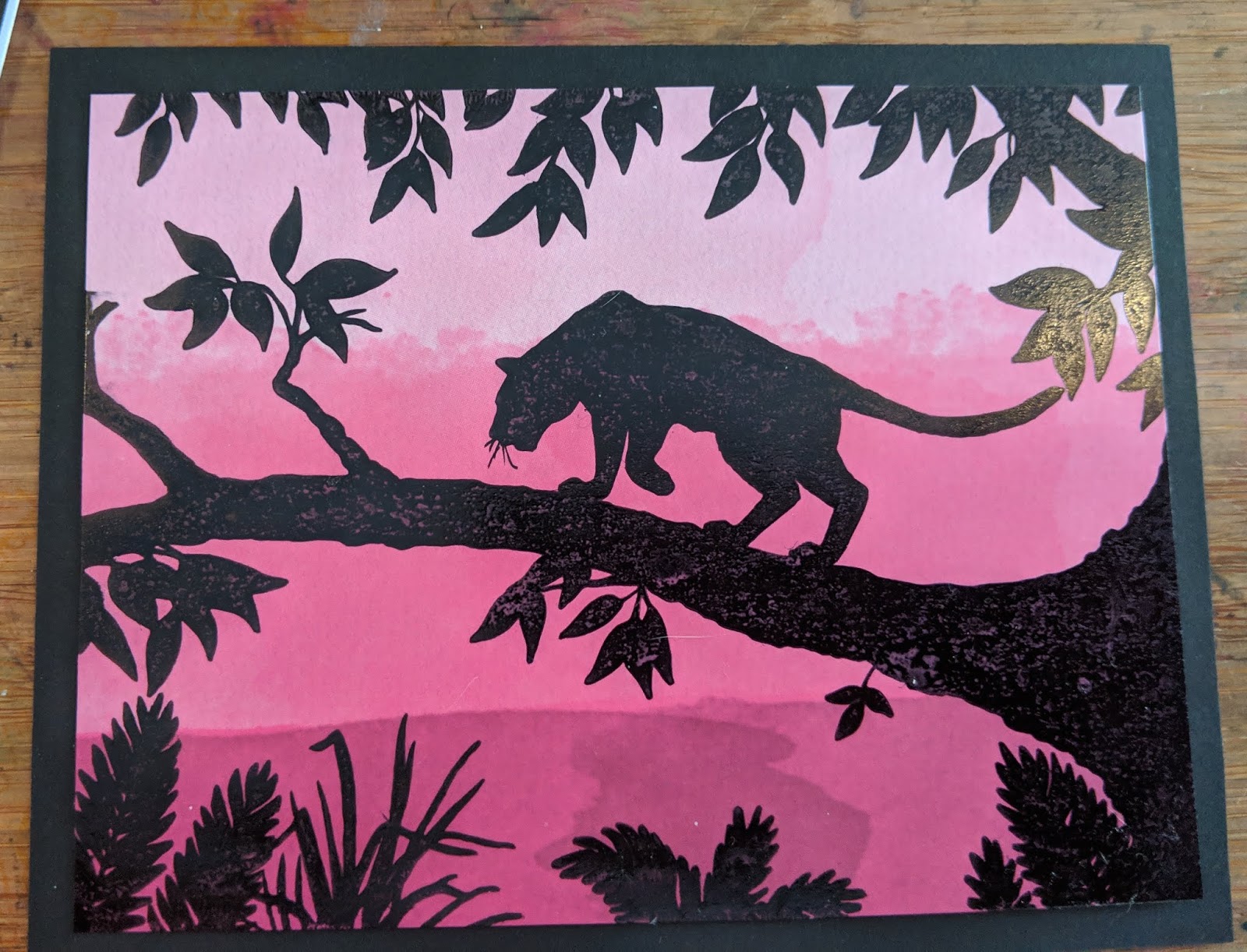 Purple Lake Stamps Pink Panther