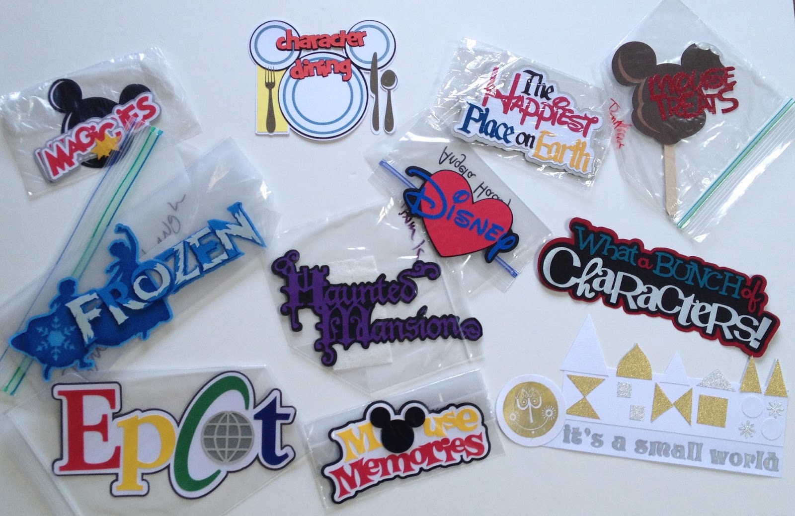 My Disney Life Scrapbook Swap Disney Titles