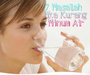 Awas, 7 Masalah Jika Kurang Minum Air!!
