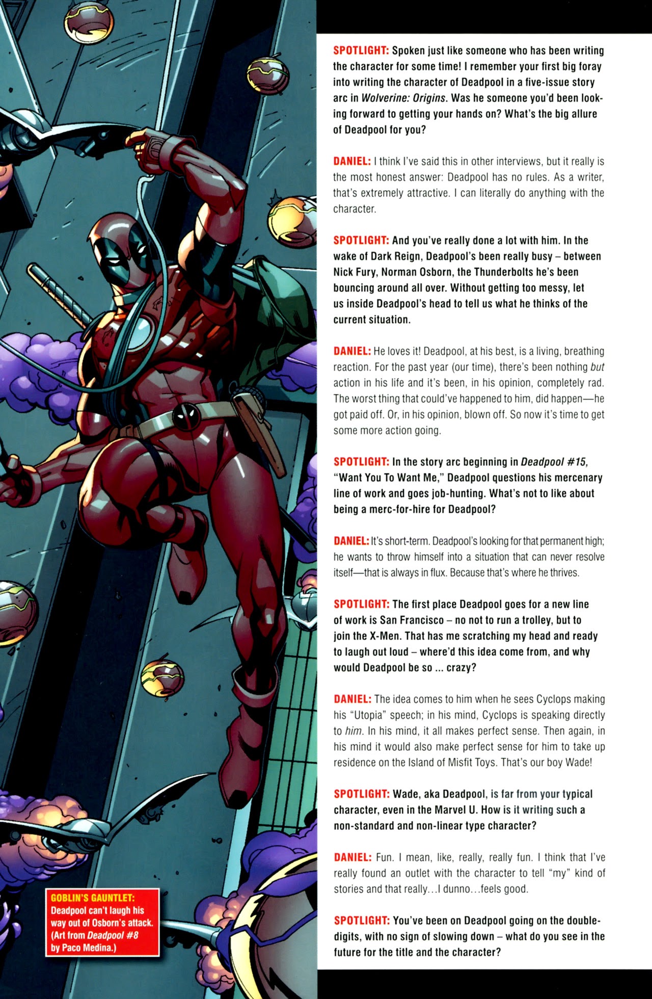 Read online Marvel Spotlight: Deadpool comic -  Issue # Full - 20