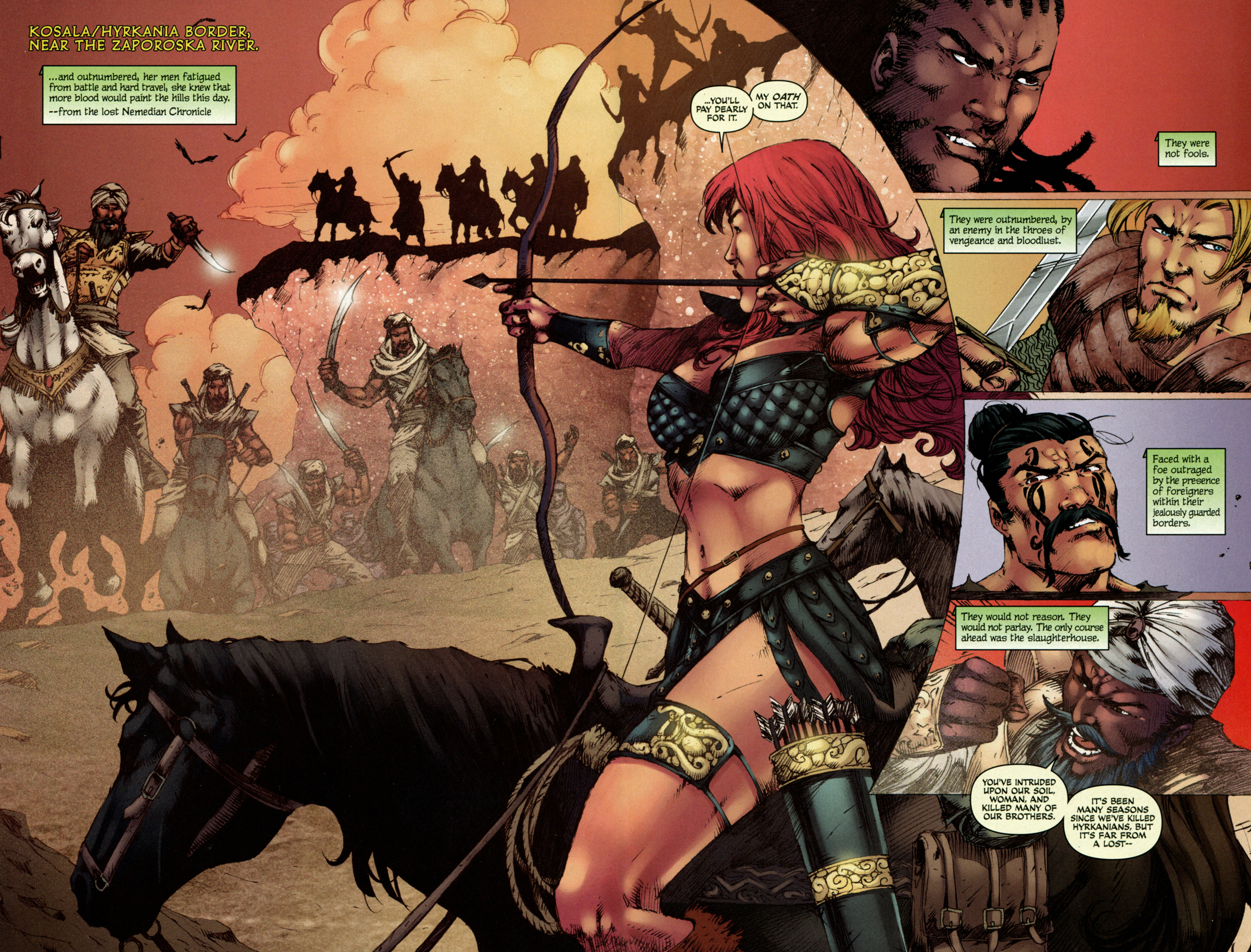 Read online Red Sonja (2005) comic -  Issue #74 - 4