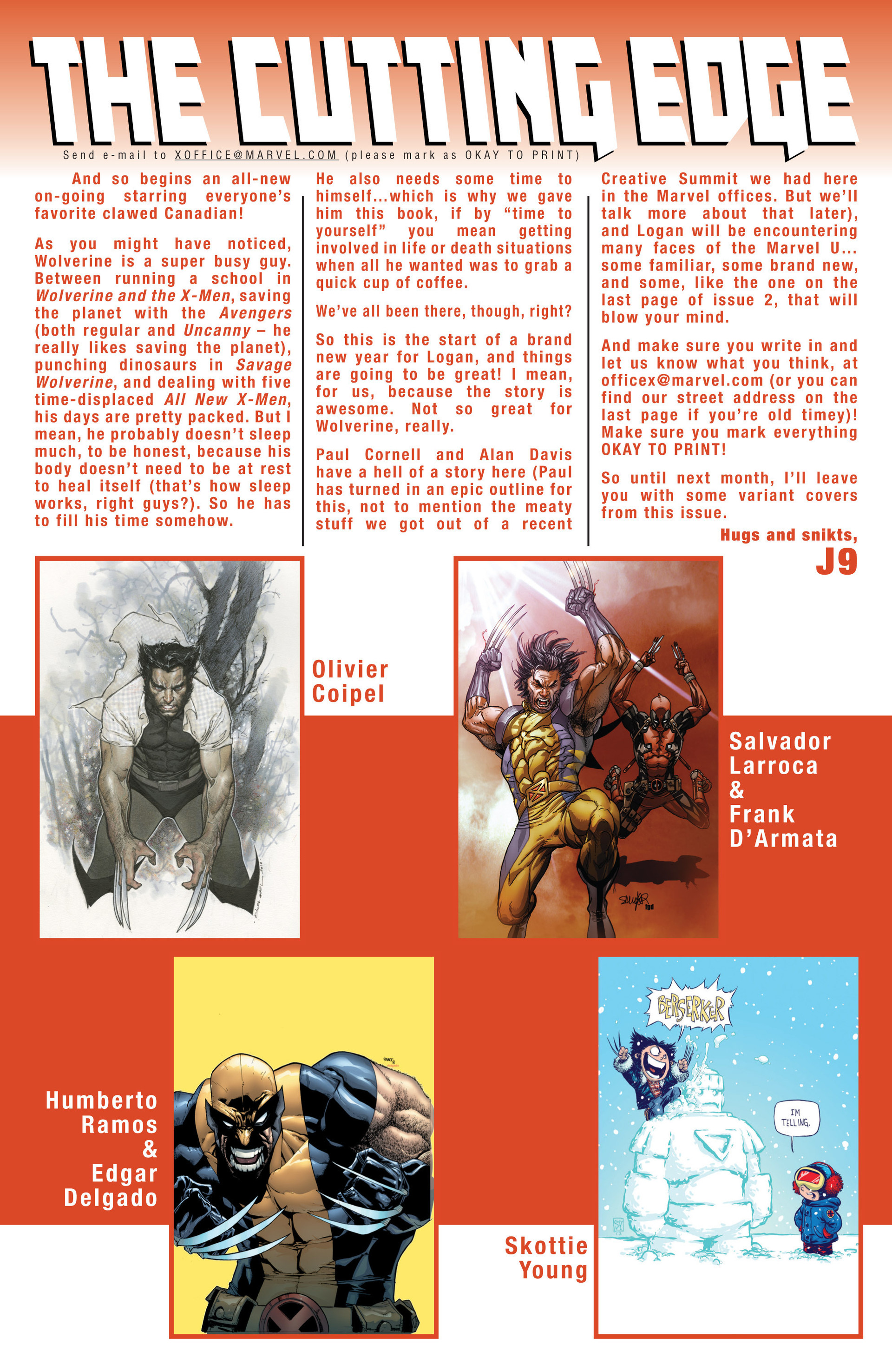 Read online Wolverine (2013) comic -  Issue #1 - 22