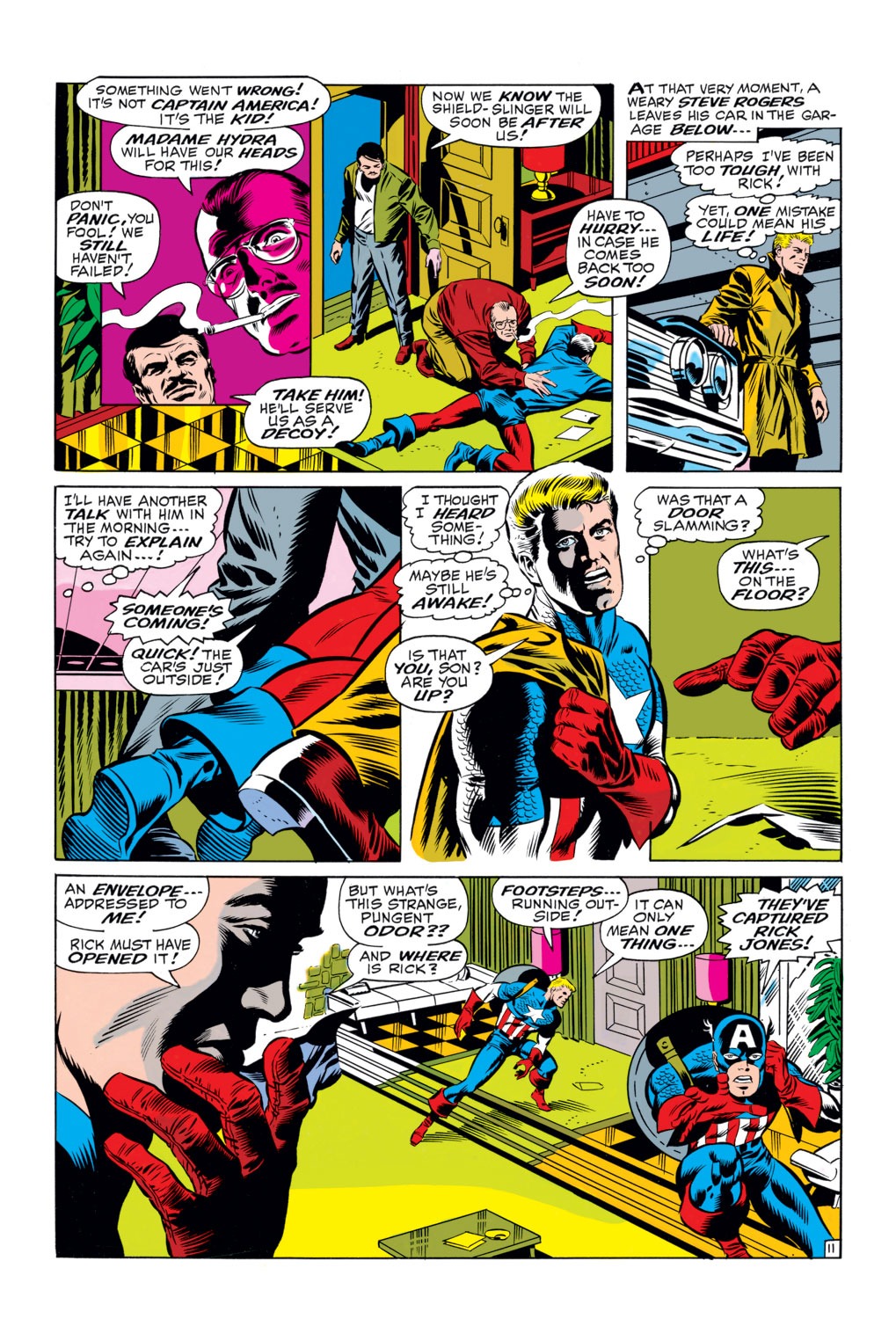 Read online Captain America (1968) comic -  Issue #111 - 11