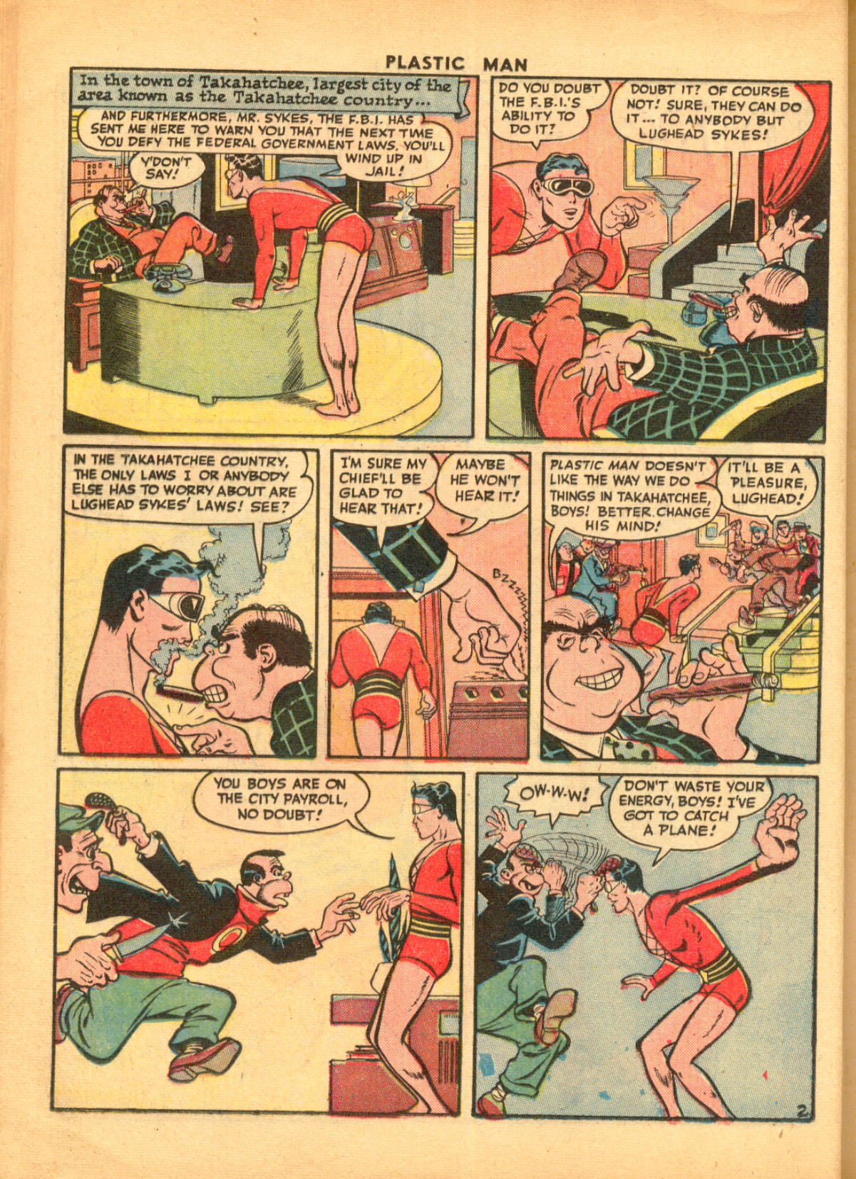 Plastic Man (1943) issue 4 - Page 16