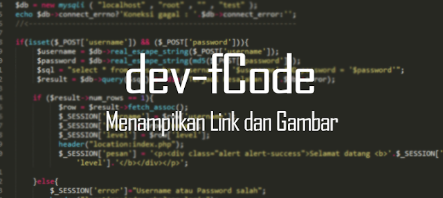 myfcode - Membuat Link Alamat dan Menampilkan Gambar pada HTML myfcode - Membuat Link Alamat dan Menampilkan Gambar pada HTML