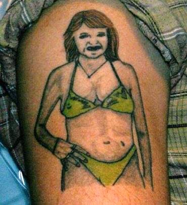 Los tatuajes mal hechos más horribles, feos y espantosos del Mundo.