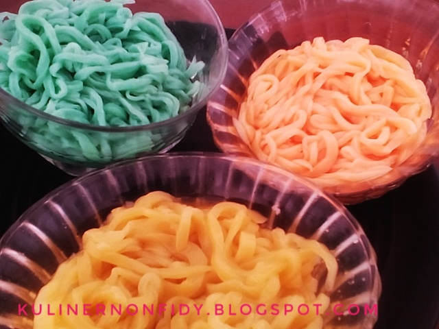 Cara membuat jelly seperti mie