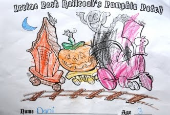 Pumpkin Patch Coloring Page 