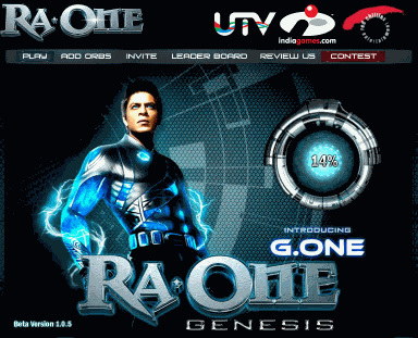 Play Ra one Game Online