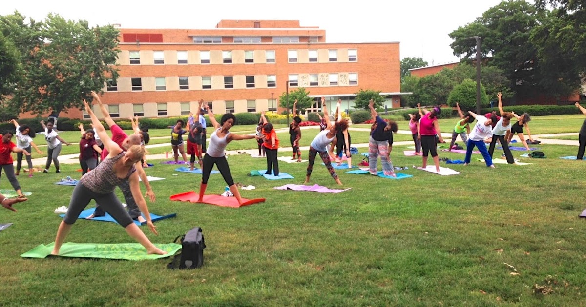 bloomingdale "Yoga on the Yard" at Howard University tomorrow