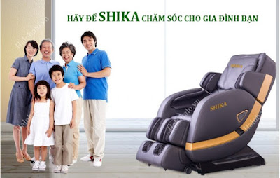 Nên mua ghế massage toàn thân của hãng nào? Ghế massage toàn thân SHIKA 3D 8902