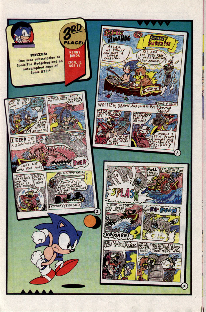 Read online Sonic The Hedgehog comic -  Issue #23 - 19