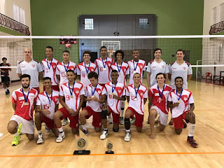 Tijuca Campeão do Torneio Início Juvenil Masculino de Voleibol de 2017