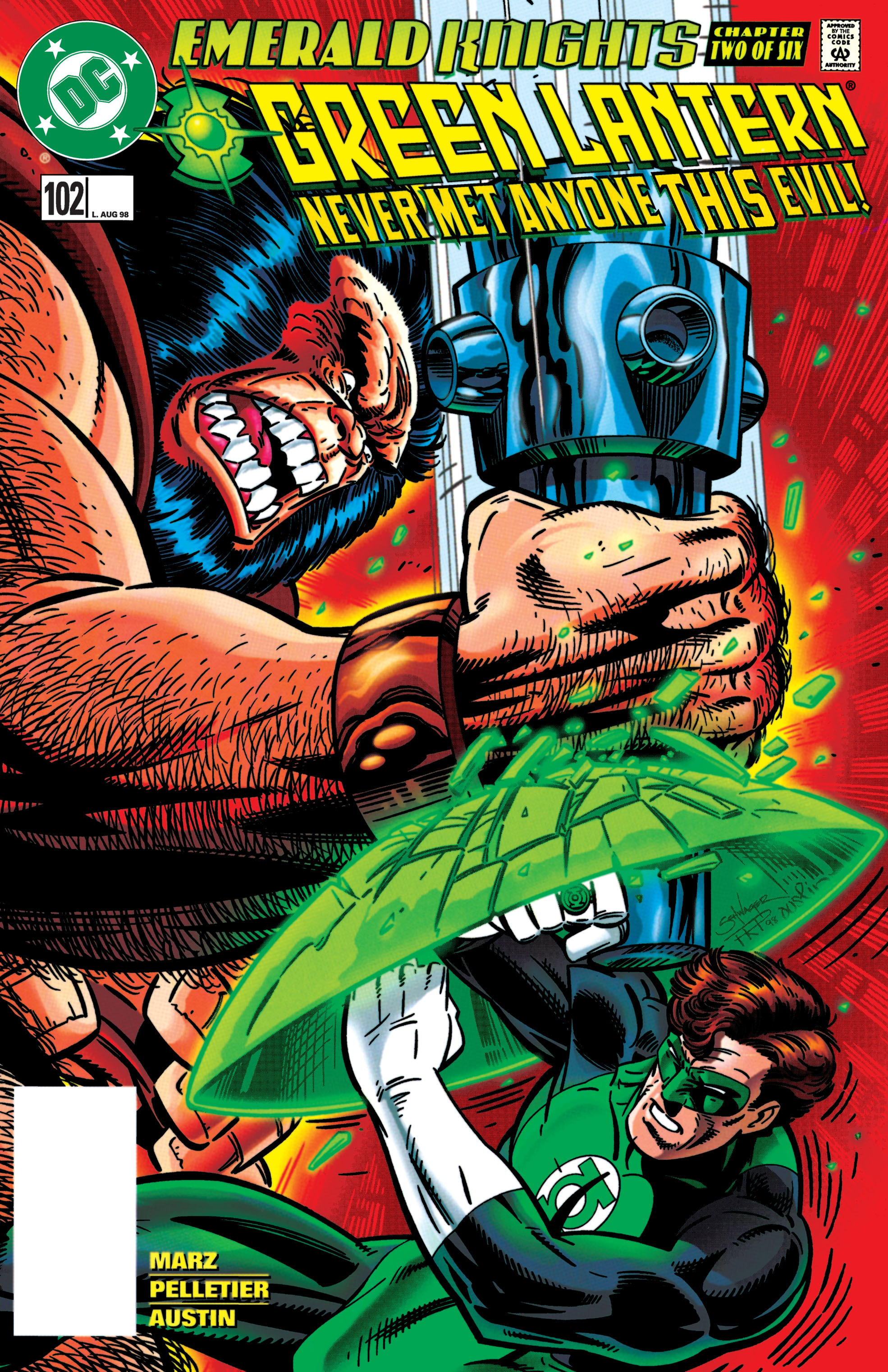 Read online Green Lantern (1990) comic -  Issue #102 - 1