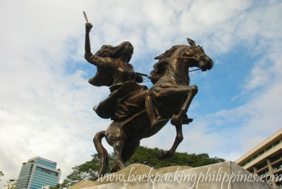 Backpacking Philippines: Gabriela Silang Park, Santa, Ilocos Sur ...